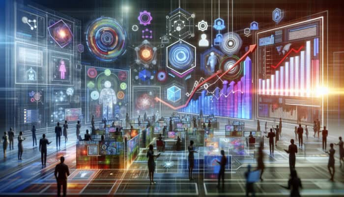 Human VAs in a tech lab analysing consumer feedback, leading to increased sales and customer satisfaction.