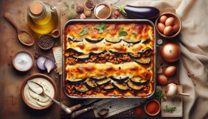 Creamy Greek Moussaka: A Step-by-Step Recipe Guide